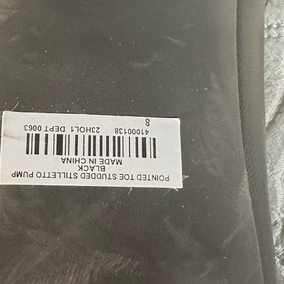 Torrid Black Studded Heels - Picture 10 of 10